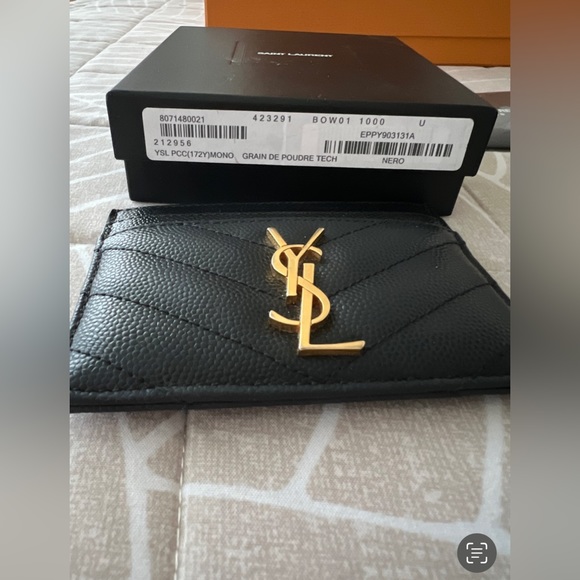 (SOLD) Saint Laurent Card Holder - Picture 5 of 6